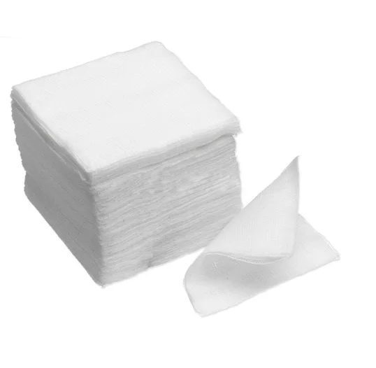 Medical Disposable 100% Cotton Non-Sterile Latex-Free Abdominal Pads Lap Sponge With Blue X-ray Tape