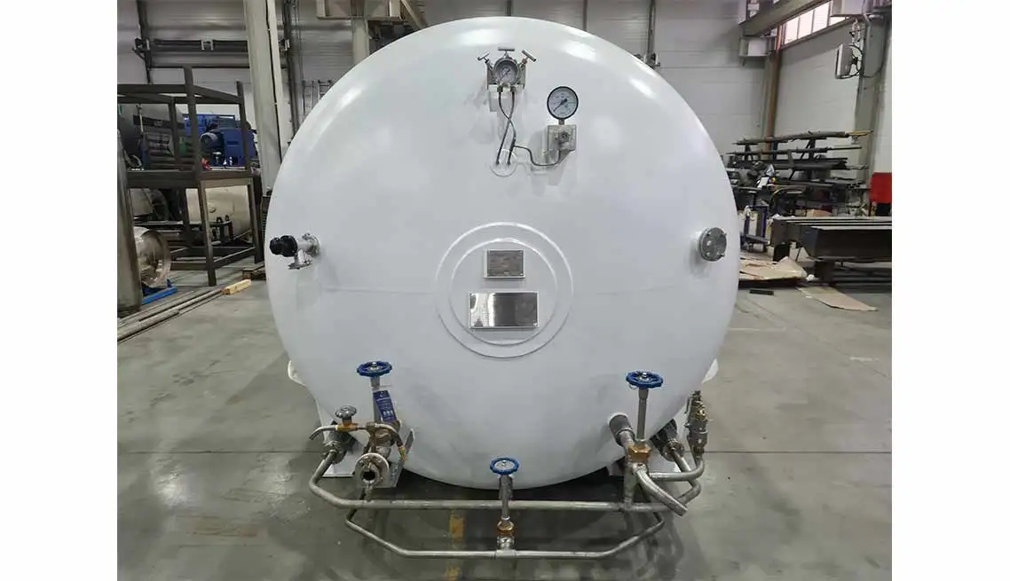 Customized volume 1.6 Mpa made of carbon steel stainless steel low-pressure cryogenic gasifier RK10-T for gas transportation