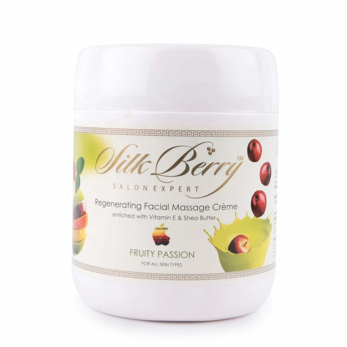Регенерирующий фруктовый пунш Silkberry, упаковка для лица 900 г, Антивозрастные морщины для лица, натуральный органический ингредиент, фруктовый экстракт