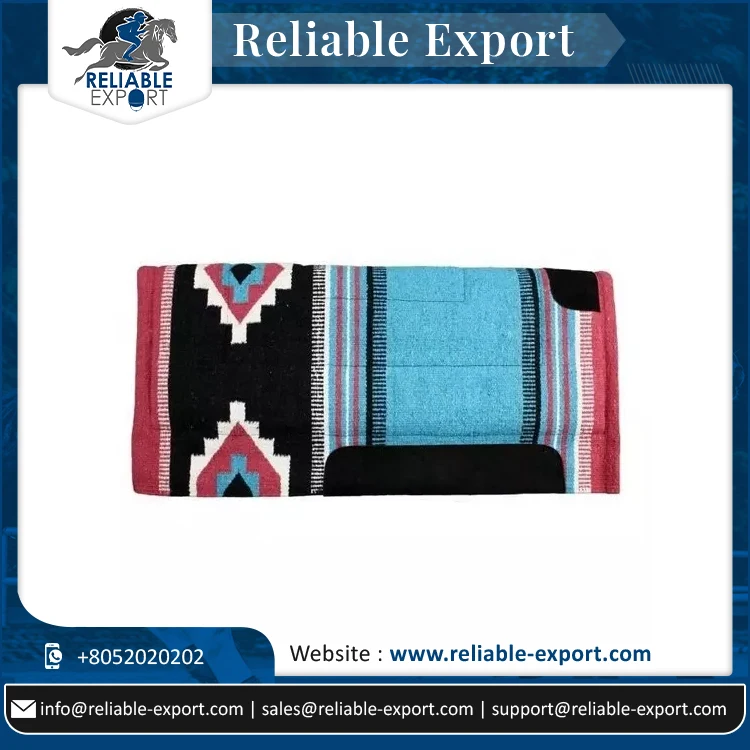 Hot Selling Contour Horse Western Saddle Pad Comfy Western Horse Saddle Pad