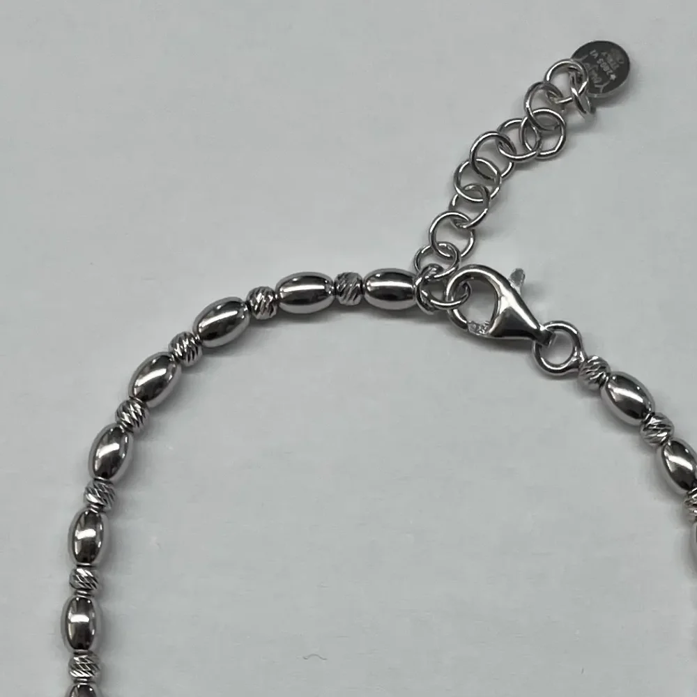 Hot Selling Trendy Silver 925 Beaded Bracelets Fashion Italian Charm Bracelet for Women Girls Wholesale Export