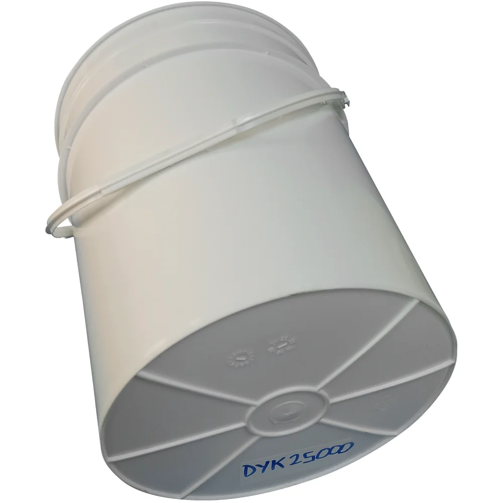 7 галлонов пользовательские ведра с крышками ручки пищевой пластик ведро для 25 литров йогурта краска химическая упаковка Печатный логотип цвет