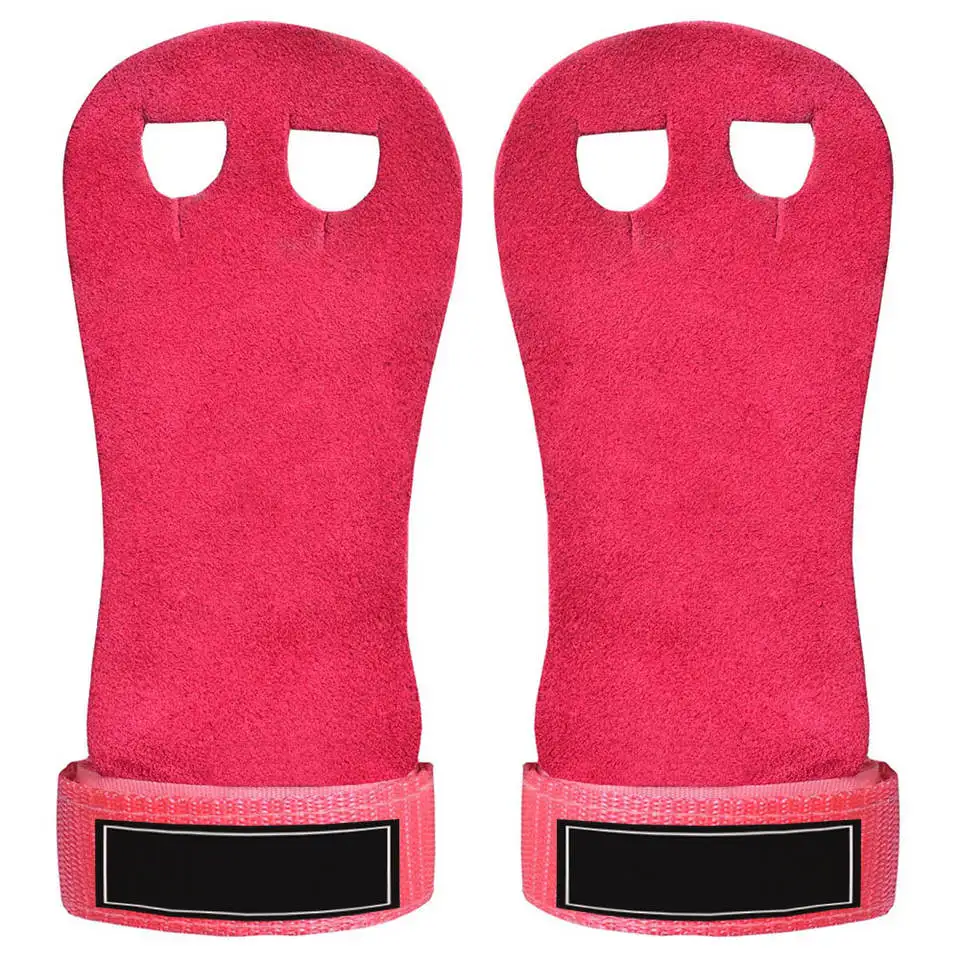 Регулируемые гибкие гимнастические ручки из натуральной кожи для пауэрлифтинга и тренировок в тренажерном зале