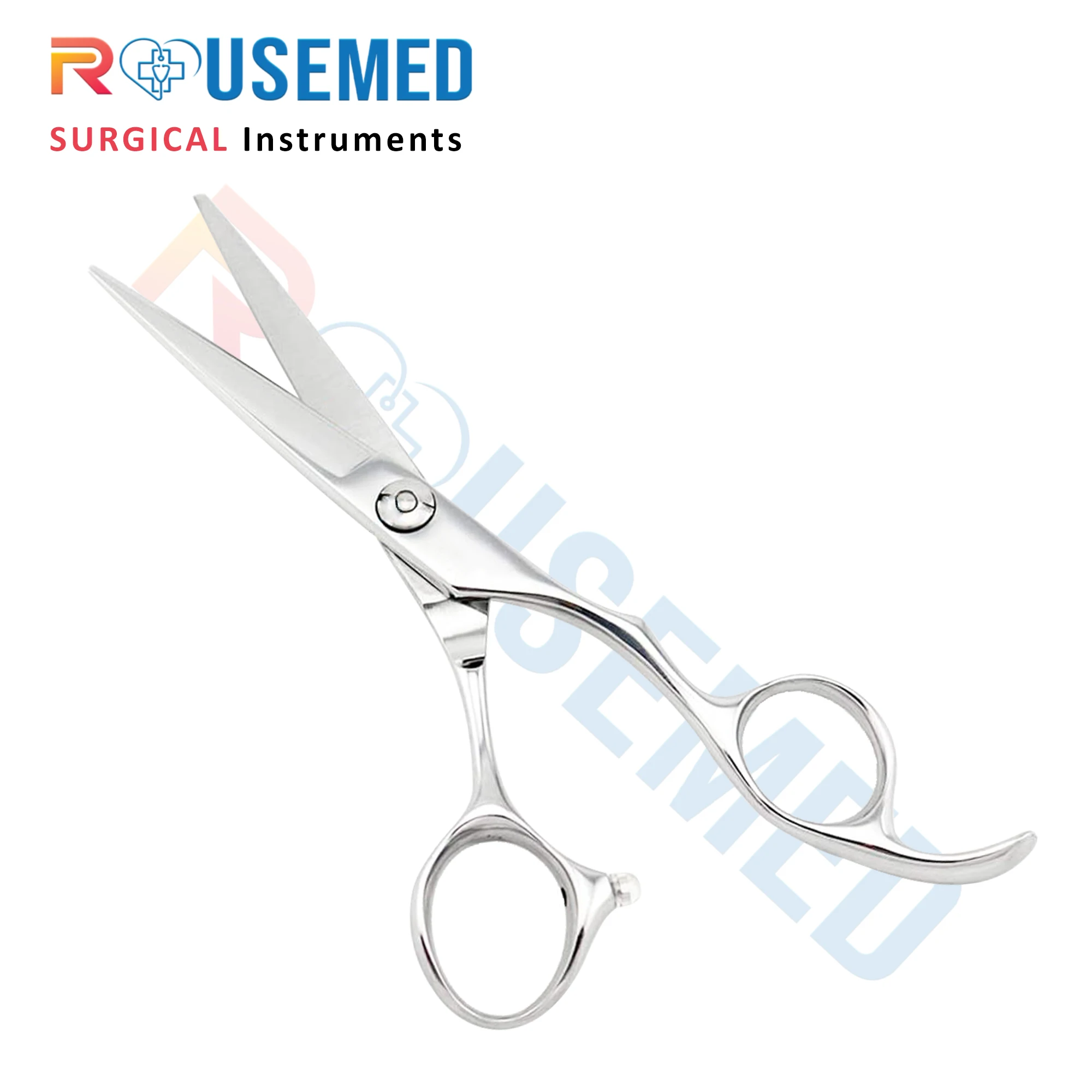 ROUSEMED professional hair cutting scissors stainless steel razor edge hair saloon barber scissors set