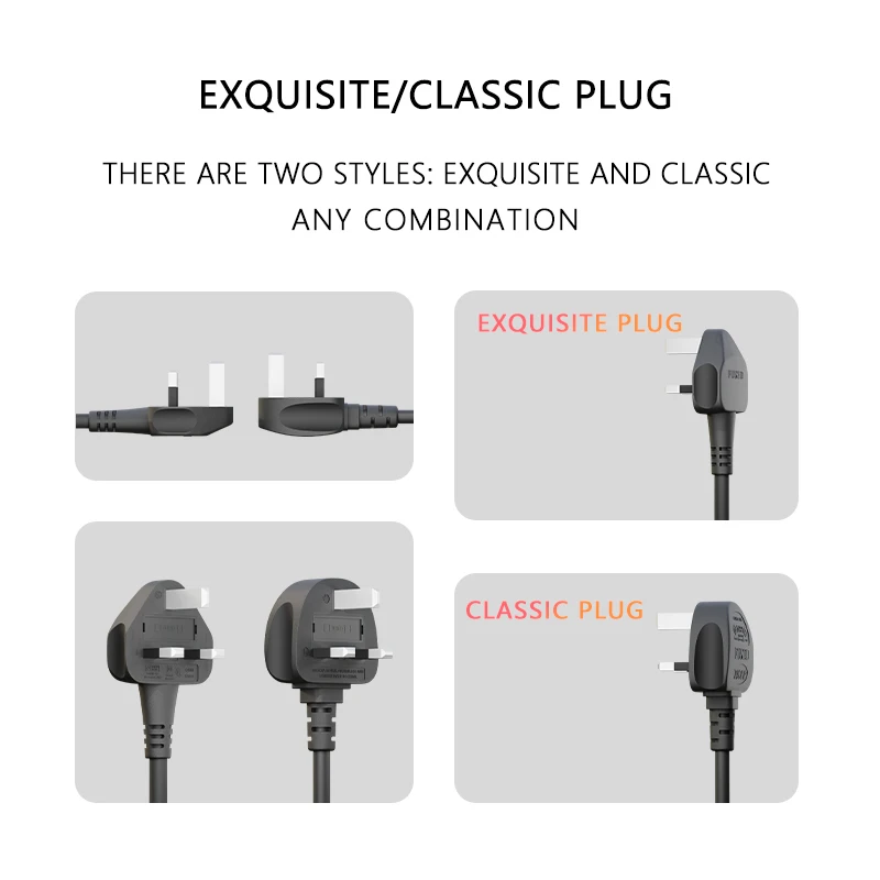 Customizable PVC wire Pure copper core electric outlets plugs surge Indoor and outdoor waterproofing power strip universal