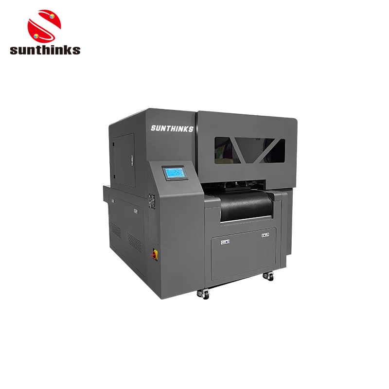 Sunthinks One Pass UV Printer Printing Plastic Bag Pvc Card Printer Inkjet Single Pass UV Printer 2023