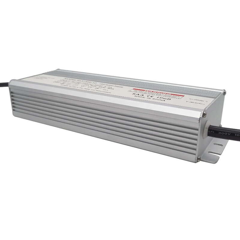 Jiangtek ELV-300-12 Harsh Environment IP68 12v 300W Waterproof LED Driver Power Supply