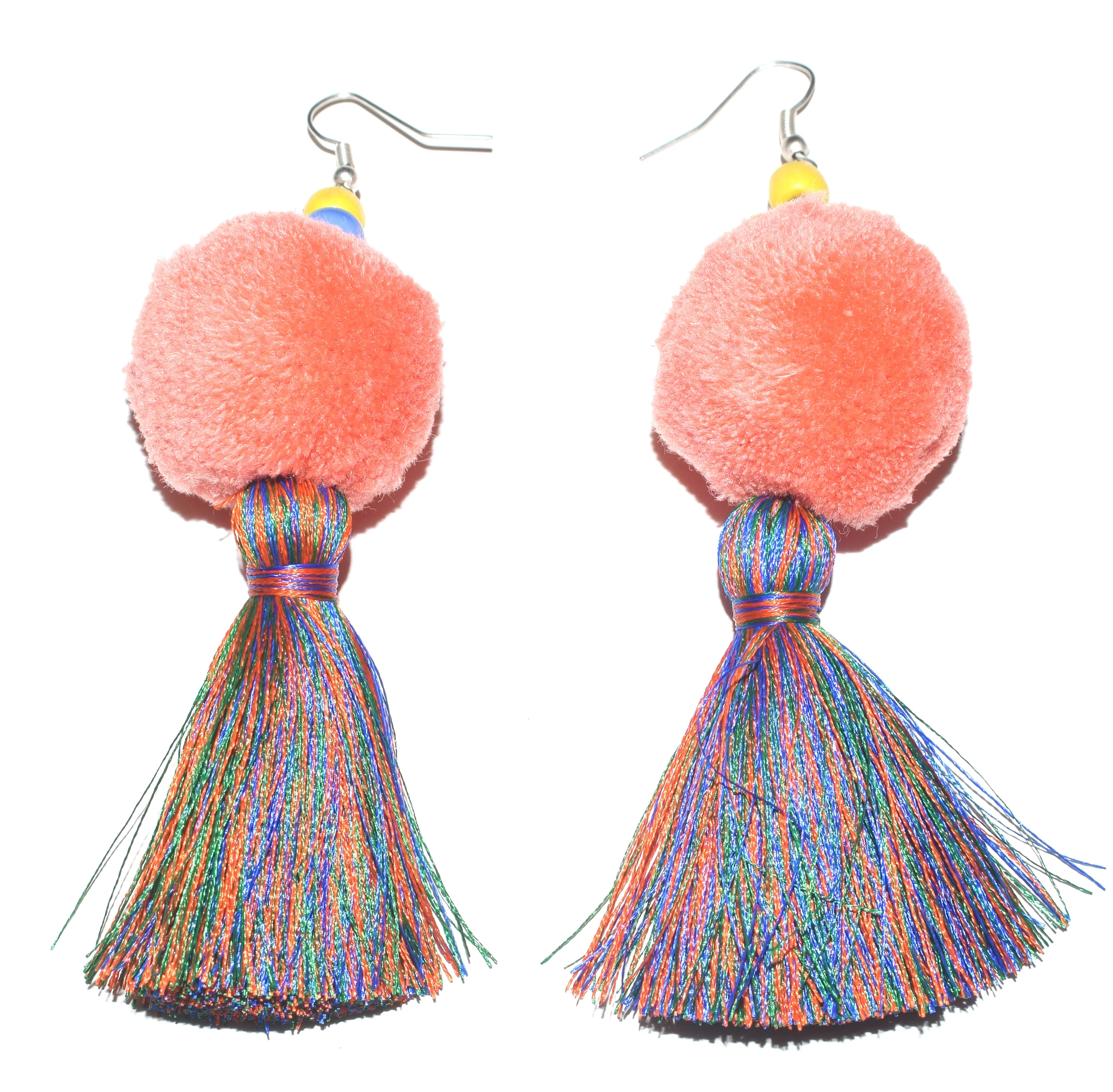 RED FLOWER EARRING ER1052 Bulk Supplier And Manufacture By Refratex India Made in India for Best Quality And Low Price and color