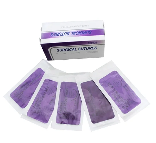 Polyglycolic Acid Suture PGA Veterinary Products for Animals With Special Needle