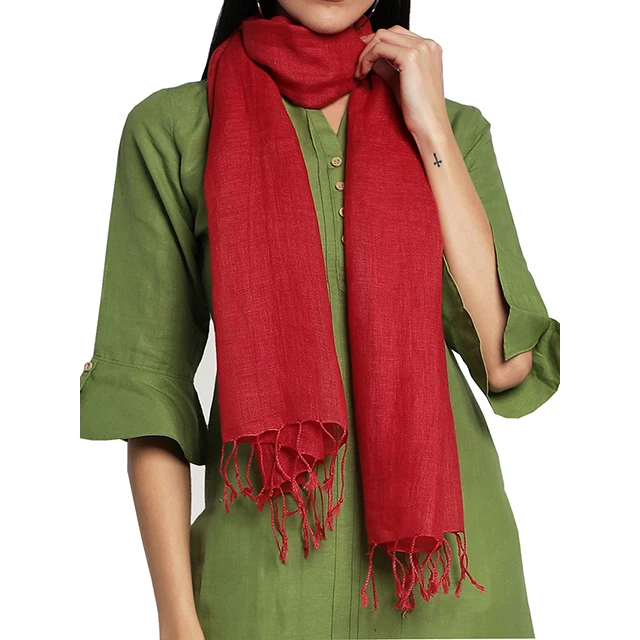 2023 Pure Linen Stole Scarves For Ladies Women Casual Wear Scarves Stoles For Girls Made With 100% Linen Made By Zed Aar Exports