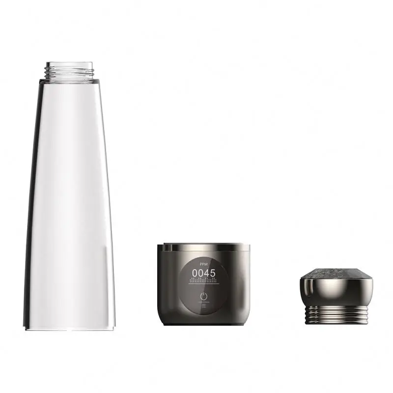 Hydrogen-Rich Water Cup Electrolizer Molecular H2 Gas Inhalation Portable Alkaline Hydrogen Water Bottle Generator