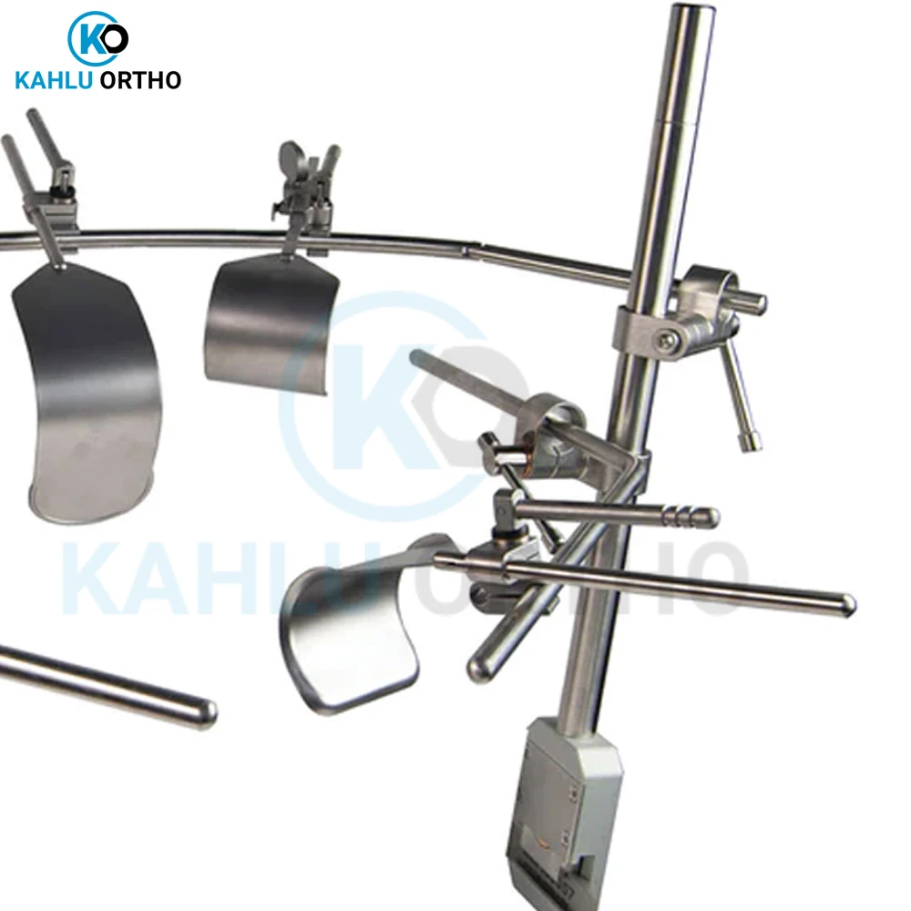 Abdominal Hook With Interchangeable Blades Surgical Instruments Bookwalter Compatible Abdominal Retractor By KAHLU ORTHOPEDIC