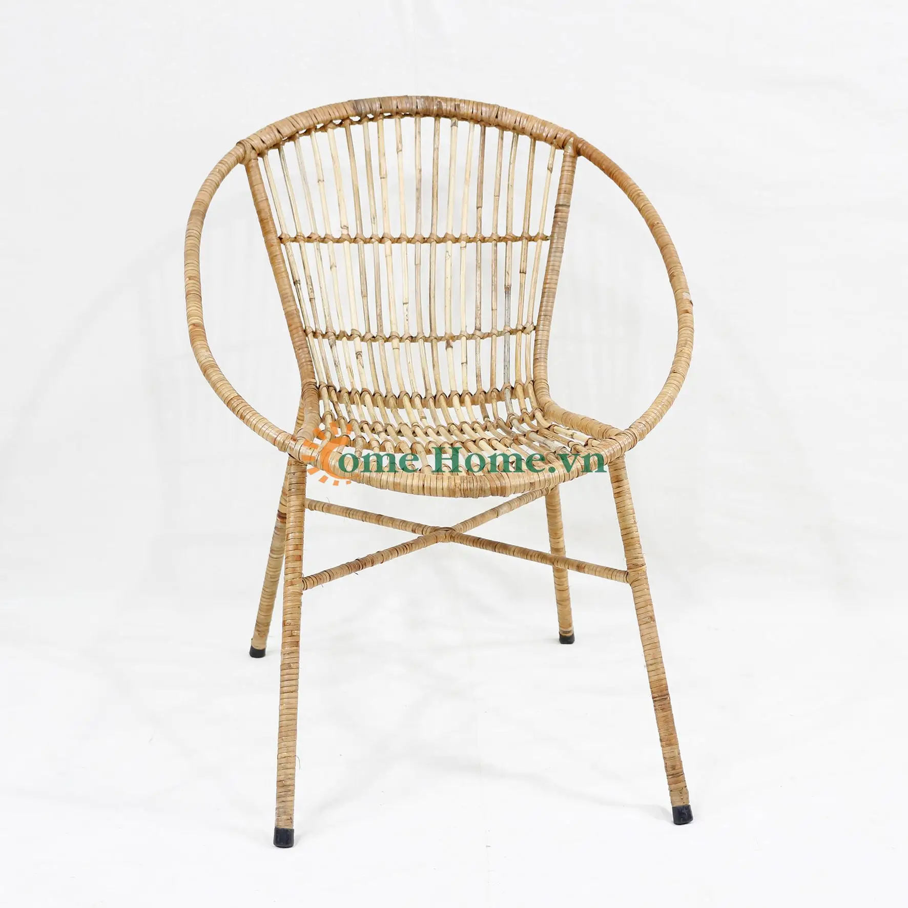 CH factory- Chic Garden Lounge Chair with Weather-Resistant Fabric and Stylish Construction