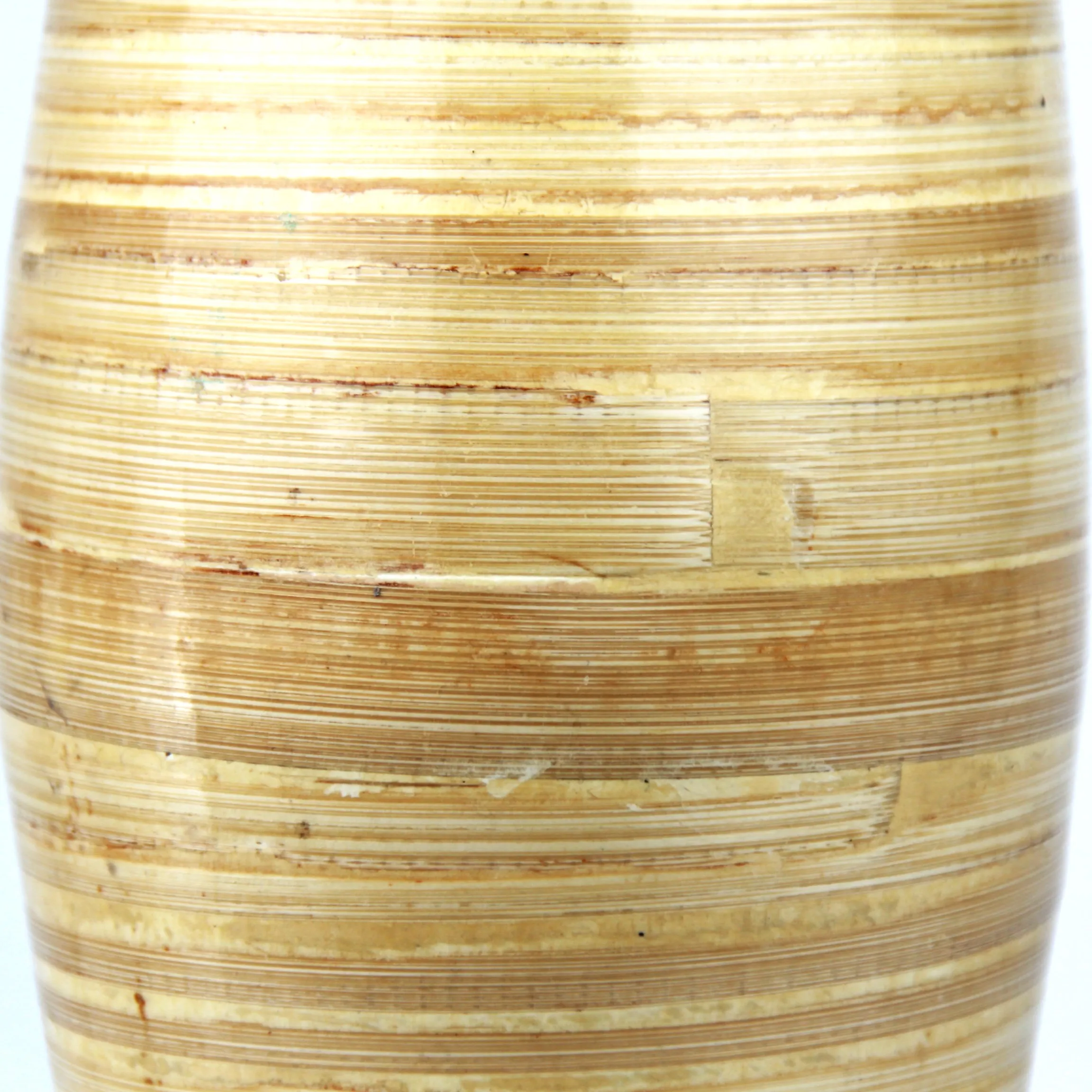 Vietnam Hot Design Sustainable Bamboo Natural Handcrafted Tall Bottle Shape Floor Vase for Silk Plants Flowers Filler Decor