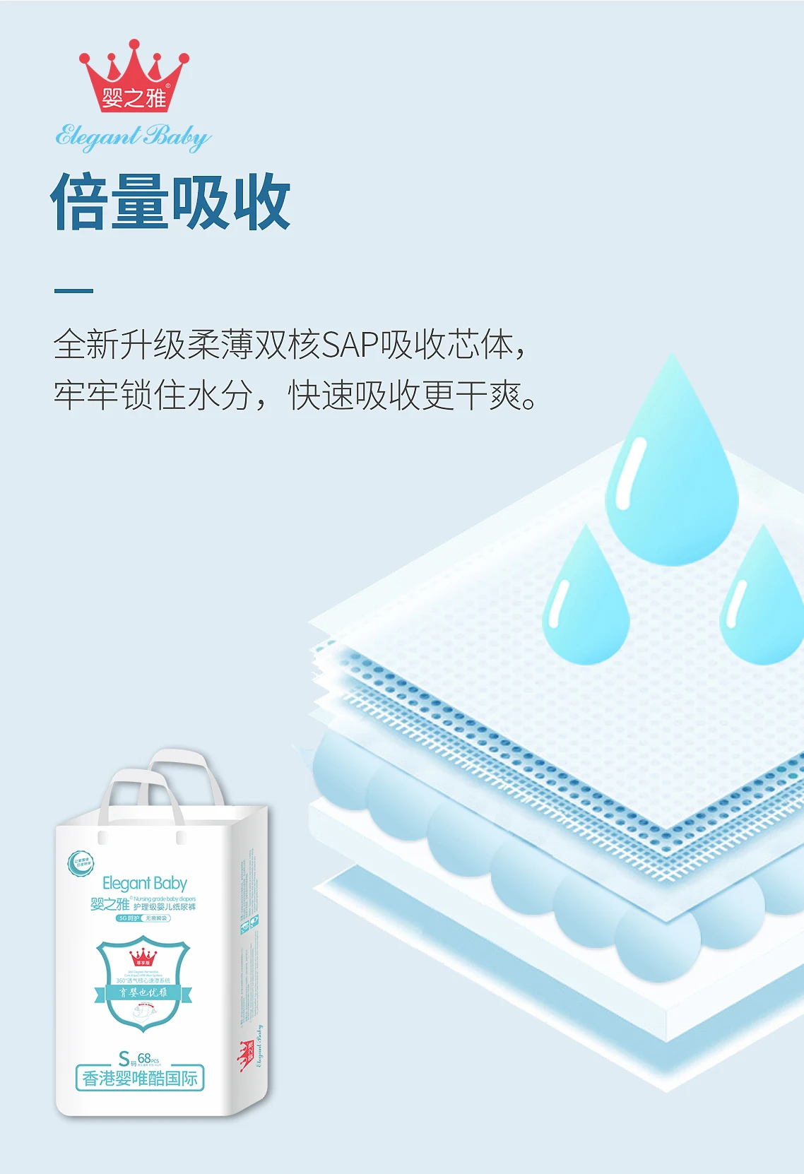 Disposable Baby Diaper Pants from Baby Diapers OEM Factory in Hangzhou Japanese Soft Plain Top XXL Channel Hot Anti Style Fabric