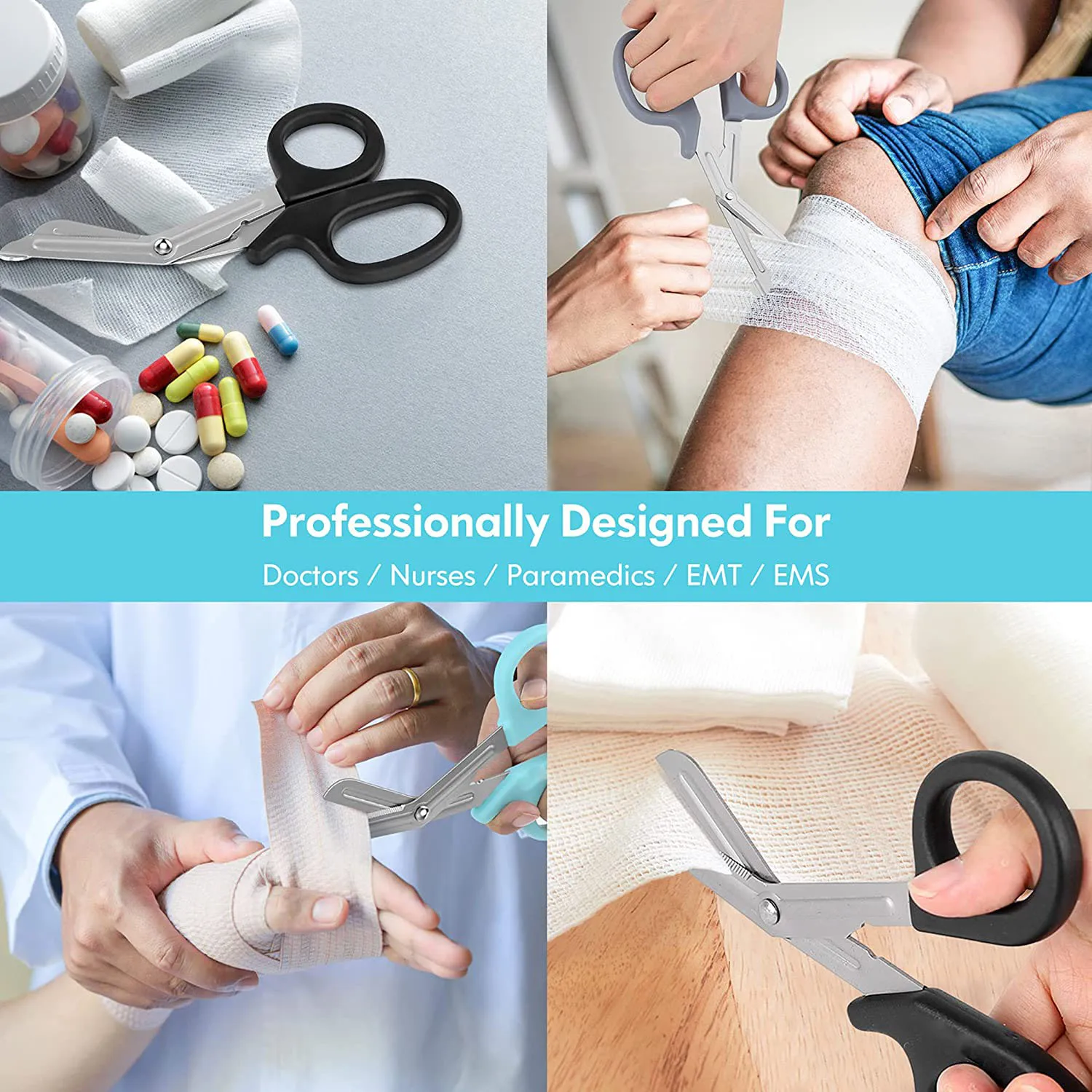 Trauma bandage tactical scissors, First Aid Surgical Scissors