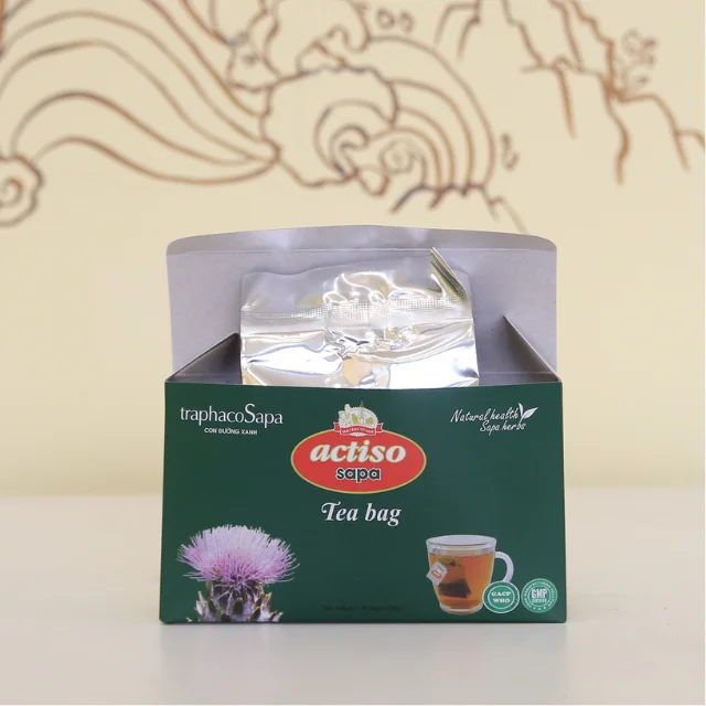Wholesale Factory Price 100% Natural Non-GMO Artichoke Organic Health Tea Bag Blended Organic Daily Use Tea From Vietnam