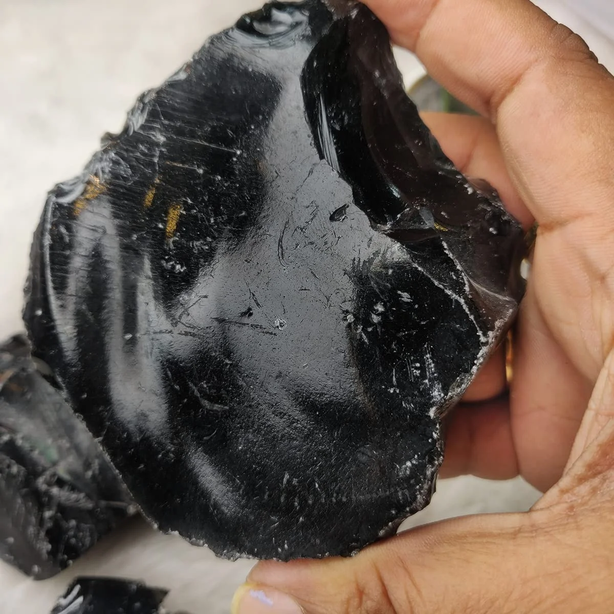HIgh quality Black obsidian natural Raw rough Quartz stone quartz crystal stones for sale  Buy from AL AQSA CRYSTAL & GEMS
