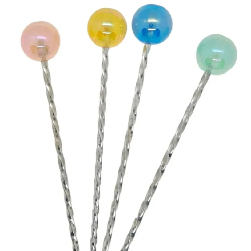 Handmade Products Cleaning Tools Accessories Ear Cleaning Supplies Equipment 12 Pcs Round Pastel Colors Pattern Ready To Ship