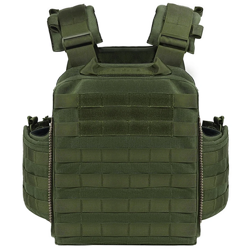 Quick Release Tactical Plate Carrier 1000D Nylon Multi-function Molle Hiking Protective Combat Tactical Vest
