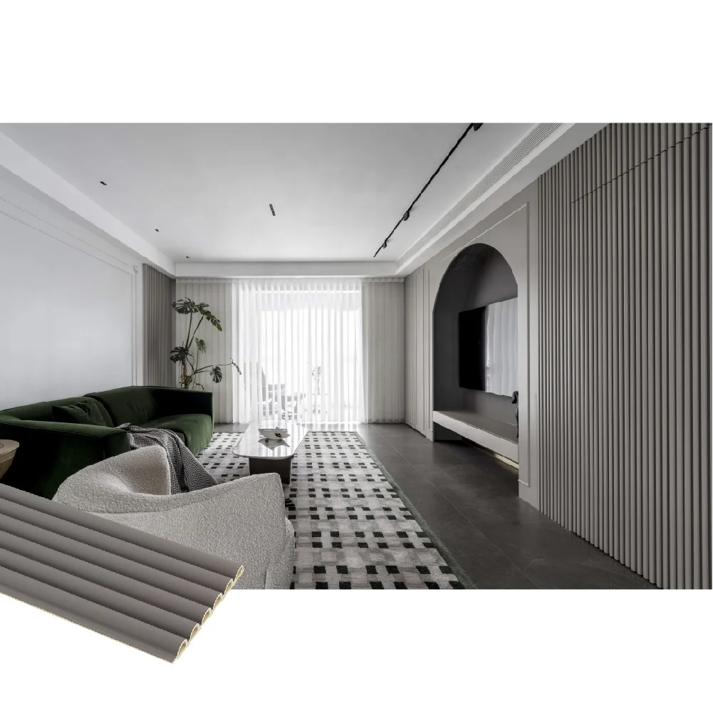 Stable Quality Highly Waterproof Cladding WPC Panels Exterior Wall Panel