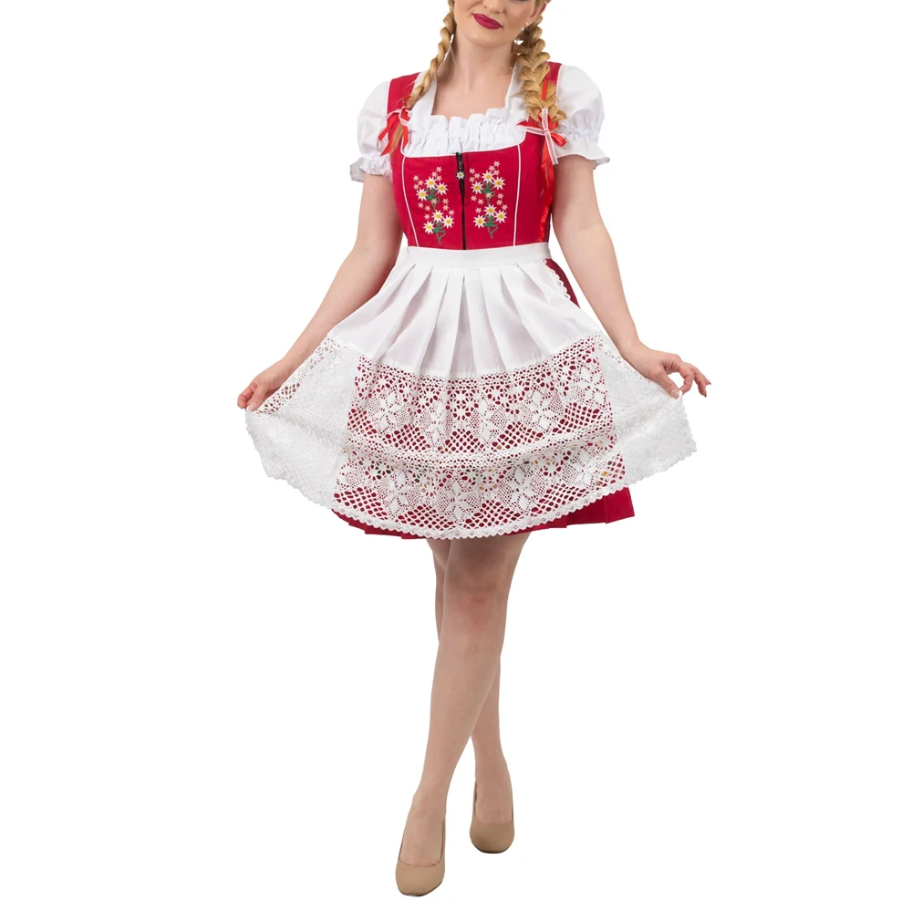 Wholesale Best Supplier Custom OEM Design Women Dirndl Dress / Custom Made Lightweight Women Dirndl Dress
