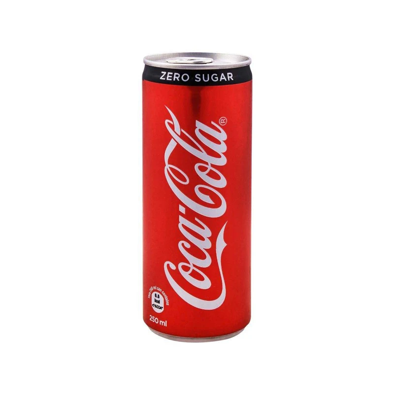Coca Cola Zero No Sugar Can 320ml x 24 Can Carton Pack Coca-cola Coke Soft Drink