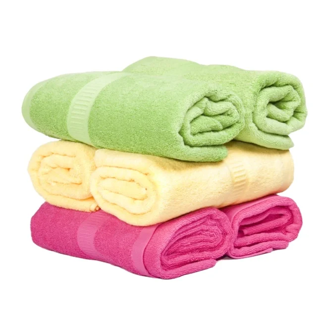 700gsm Bamboo Bath Towel Adult Plaid Woven Rectangle Customized Accept Customized Cotton Customized Printing Existing Sample
