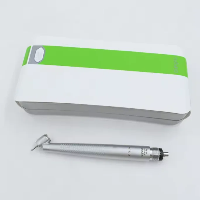 Best Selling 2 Hole 4 Holes 45 Degree High Speed Air Turbine Surgical 5 Led Five Point Water Spray Dental High-Speed Handpiece