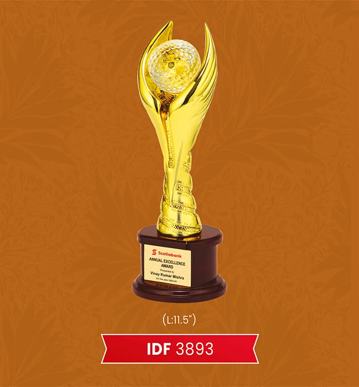 Golden Black Trophy Metal Cup Award School Office Sports Winner Achievement Prize Office & Sports Trophies & Medals