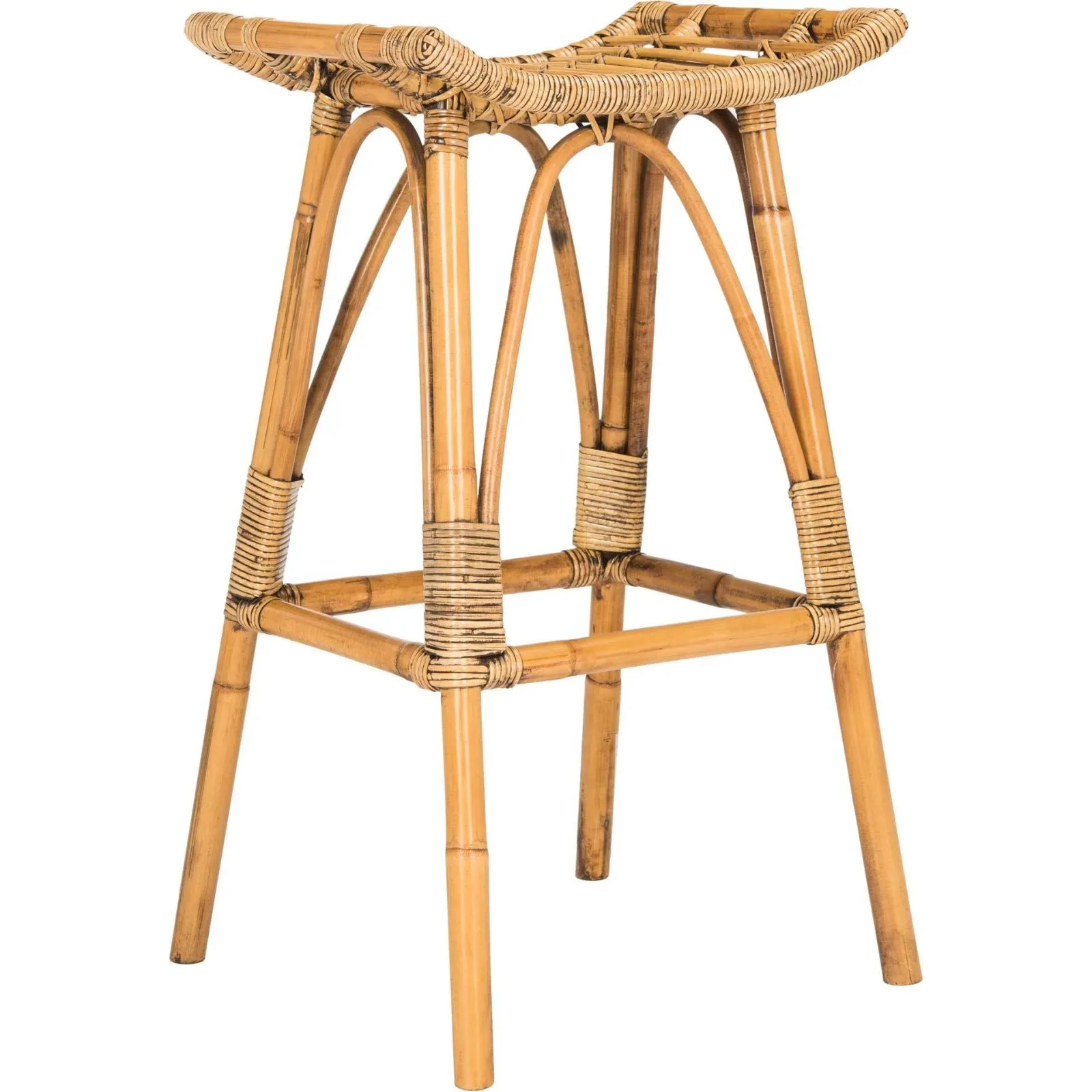 High quality Cheap Chair from rattan wicker, contemporary outdoor rattan tall kitchen Stools