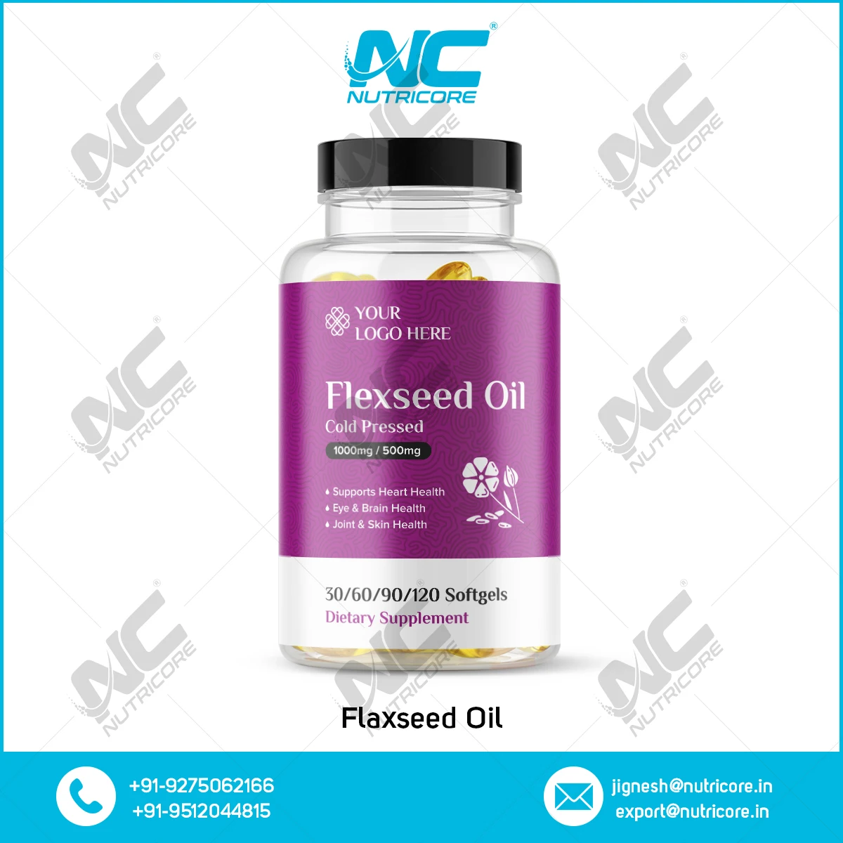 Vegan Omega 3 Softgel Bulk Supplement Manufacturer