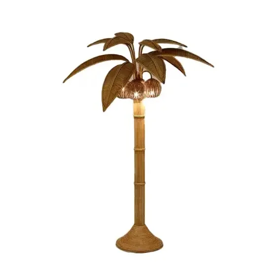 Настенный декор из ротанга пальмы напольный светильник Вьетнама