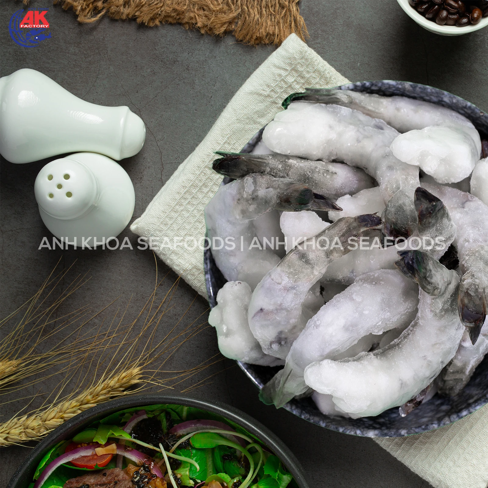 OEM Seafood Supply Peeled & Deveined Fresh Black Tiger Shrimp Tail On BT/PTO Custom Weight Request Origin From Vietnam