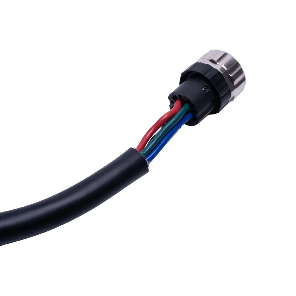 M12 field installable assembly connector screw in type