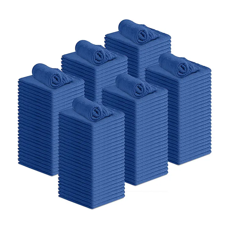 Низкая рыночная цена высококачественные полотенца из 100% хлопка многоцелевые чистящие для автомобилей промышленных предприятий гаража