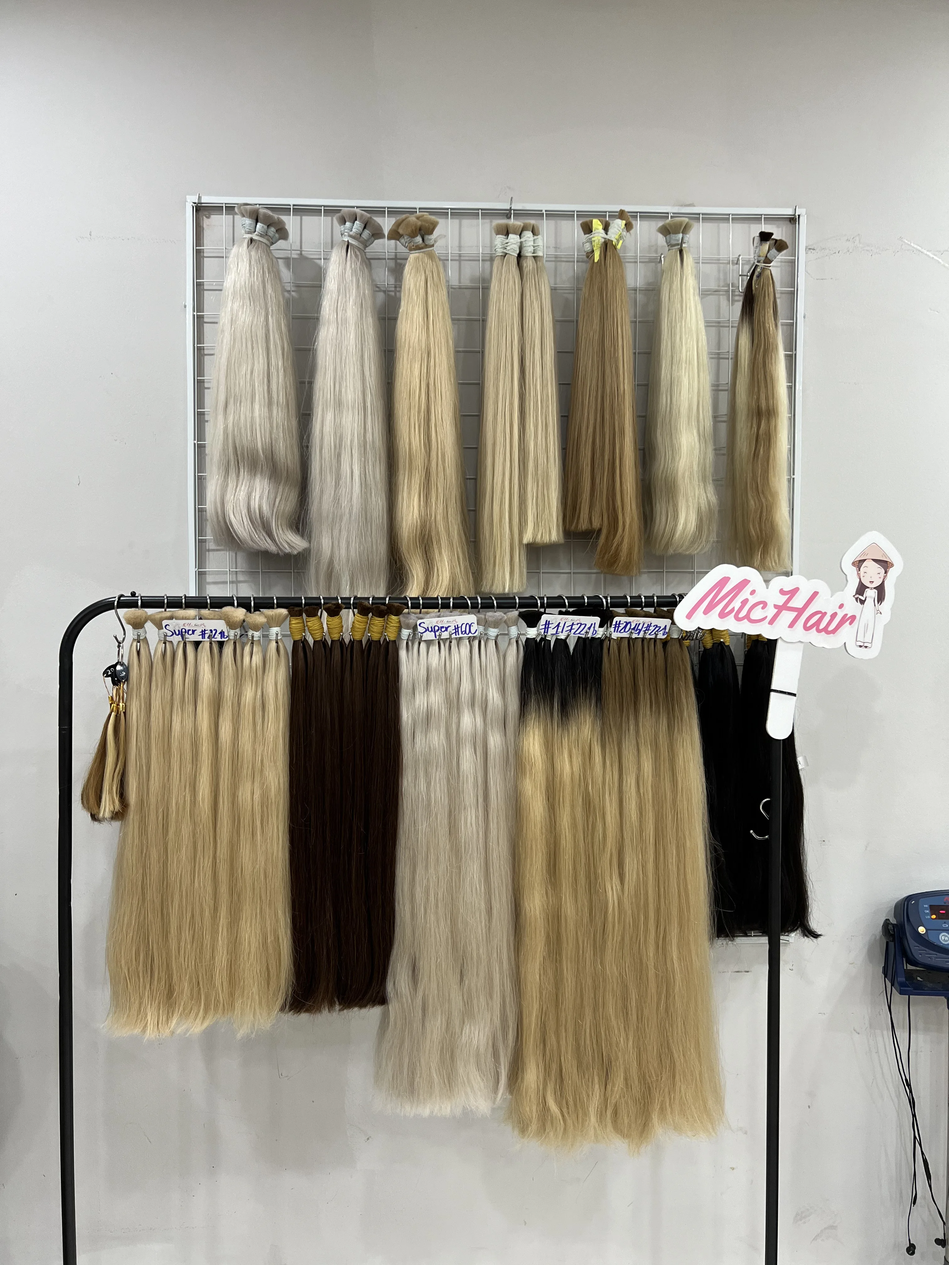 Blonde Human Hair Bundles Natural Looking Virgin Human Hair New Products