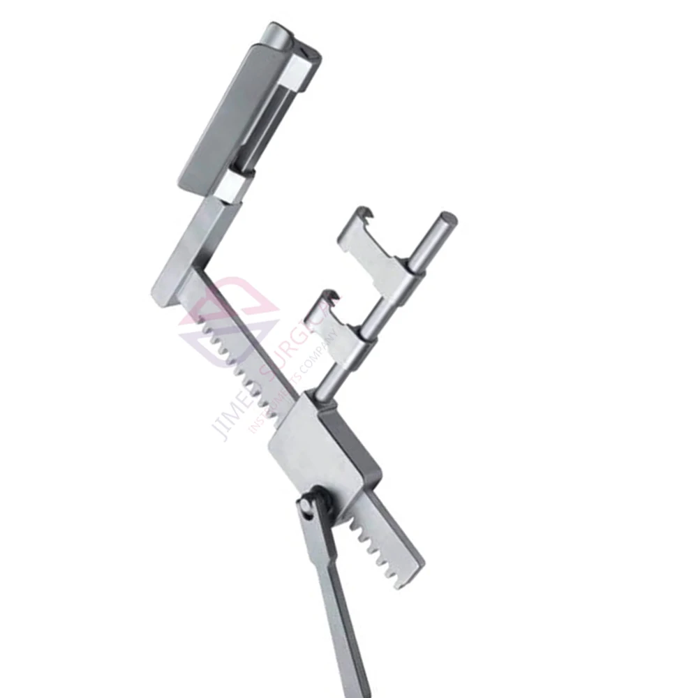 High Quality Rib Spreader Retractor With Blades Stainless Steel Cardiovascular Surgical Instruments Rib Spreader Retractor