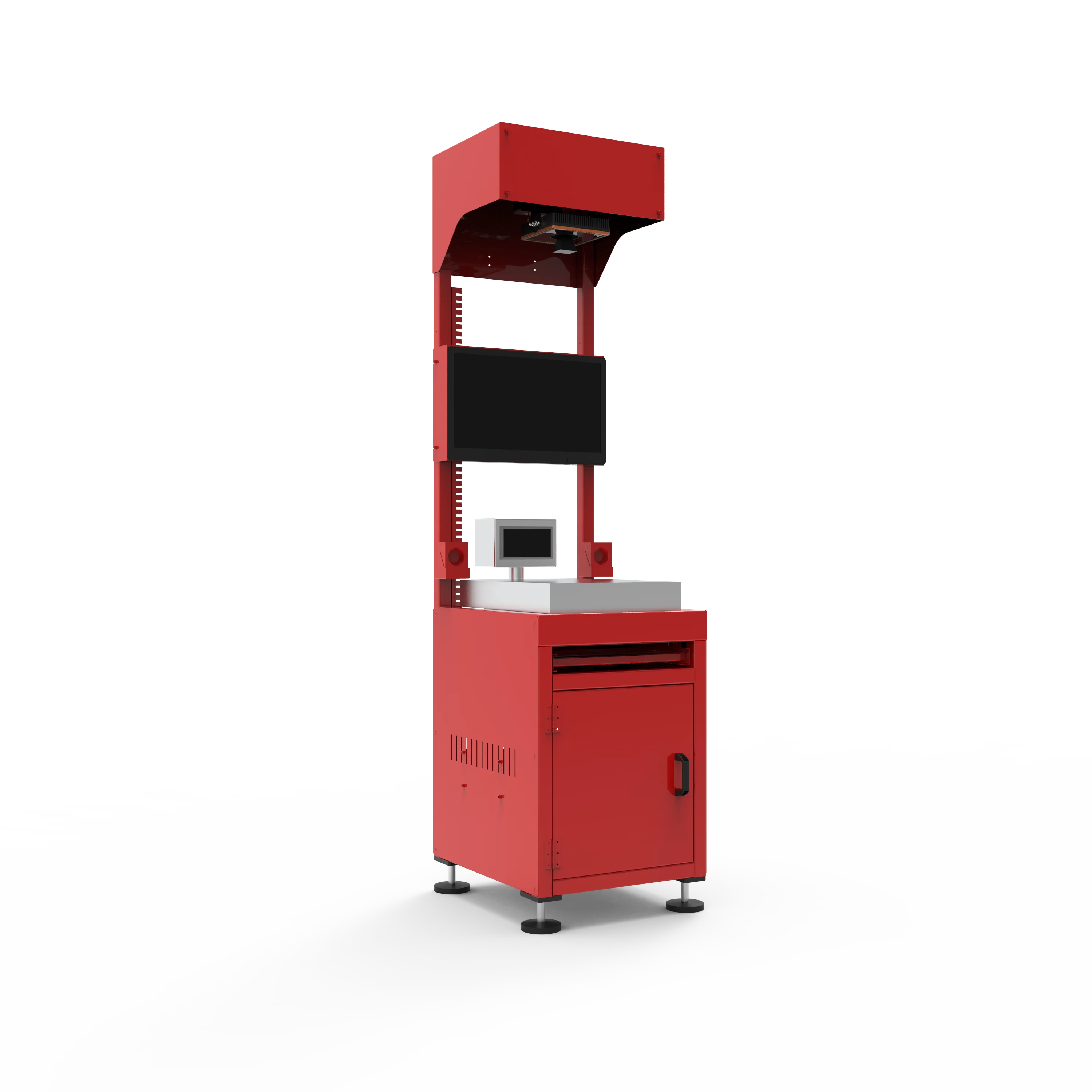 DWS Dimensioning weighing System with dynamic Weight scale DWS with barcode reader scanner