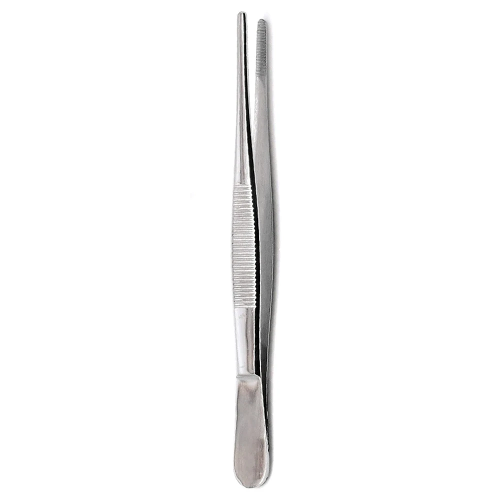New Stainless Steel Micro Dressing Forceps Straight Surgical Instruments with Mani Adson Dressing Tissues Medical Equipment