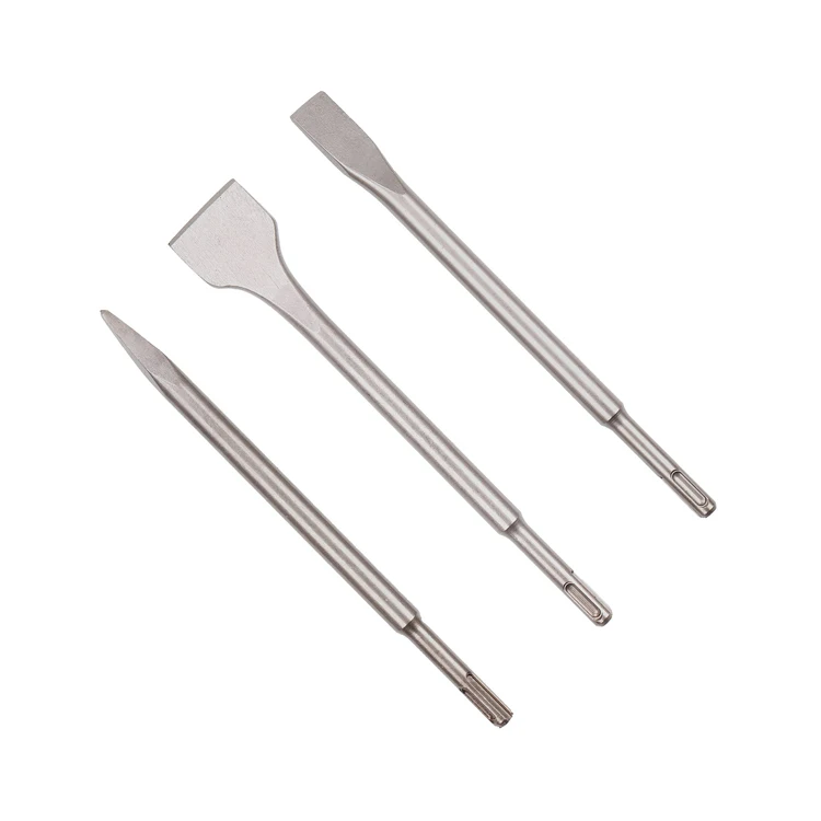 2Pc SET M shank 14mm length 250mm 1/4 inch Hex Shank Tri-Point Paddle Spade Drill Bits Set in wooden box