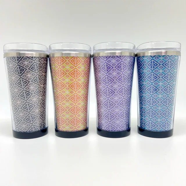 Высококачественный стакан для вина и кофе из нержавеющей стали 370 мл/крутой дизайн японской традиционной культуры «hakaori»