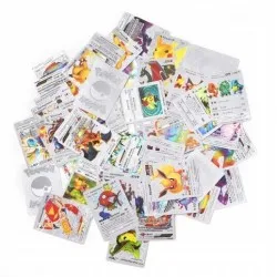 Poke mon card deck 55 pcs. TCG Silver - Limited Edition
