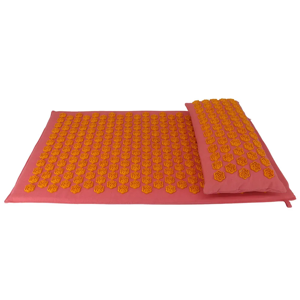 Direct Factory Supplier Fitness Lotus Spike Yoga Acupressure Mat and Pillow Set Excellent Quality Available At Competitive Price