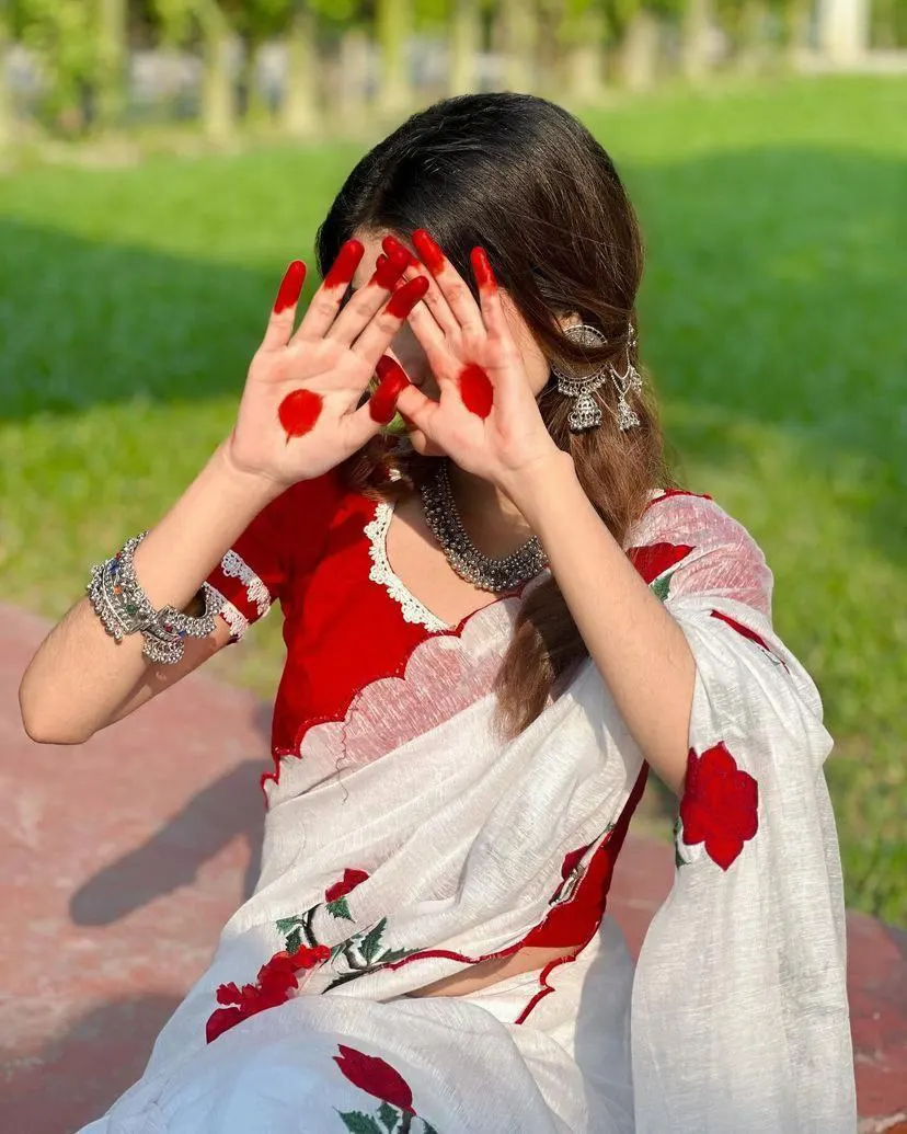 Top Quality Attractive Best Silk Fancy Embroidery Stone Work Chanderi cotton saree for Women and girls Affordable Rate