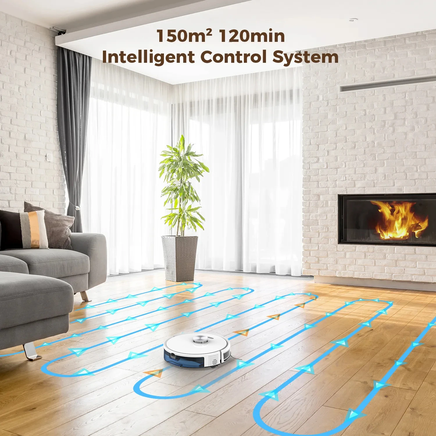 BG2000Pro 5000Pa Smart Separator Handled Gripper Self Emptying Dustbin Carpet Pool Floor Care Robot Vacuum Cleaner Mopping