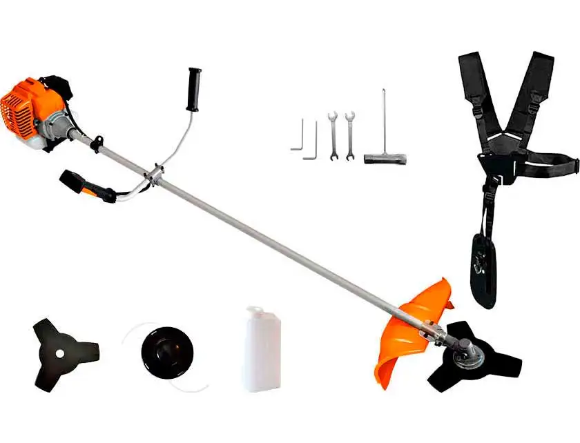 Fmai CE Certificated Brush Cutter 2 stroke Backpack brushcutter 52cc CG520 44-5 Grass Trimmer