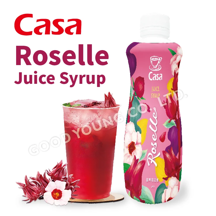 CASA Viet Nam Roselle сироп пузырьковый чай ингредиенты для магазина чая Boba с хорошим молодым чаем