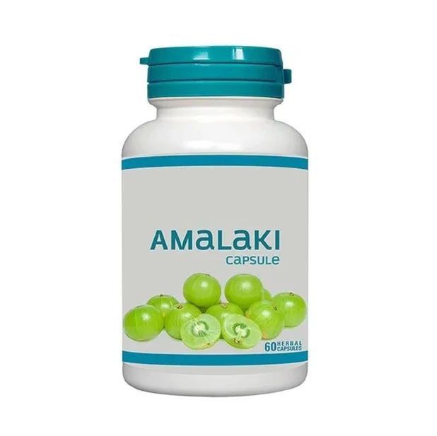 Best Selling Premium Amalaki Capsules Organic Amla Supplement for Immune Support Available for Sale from India