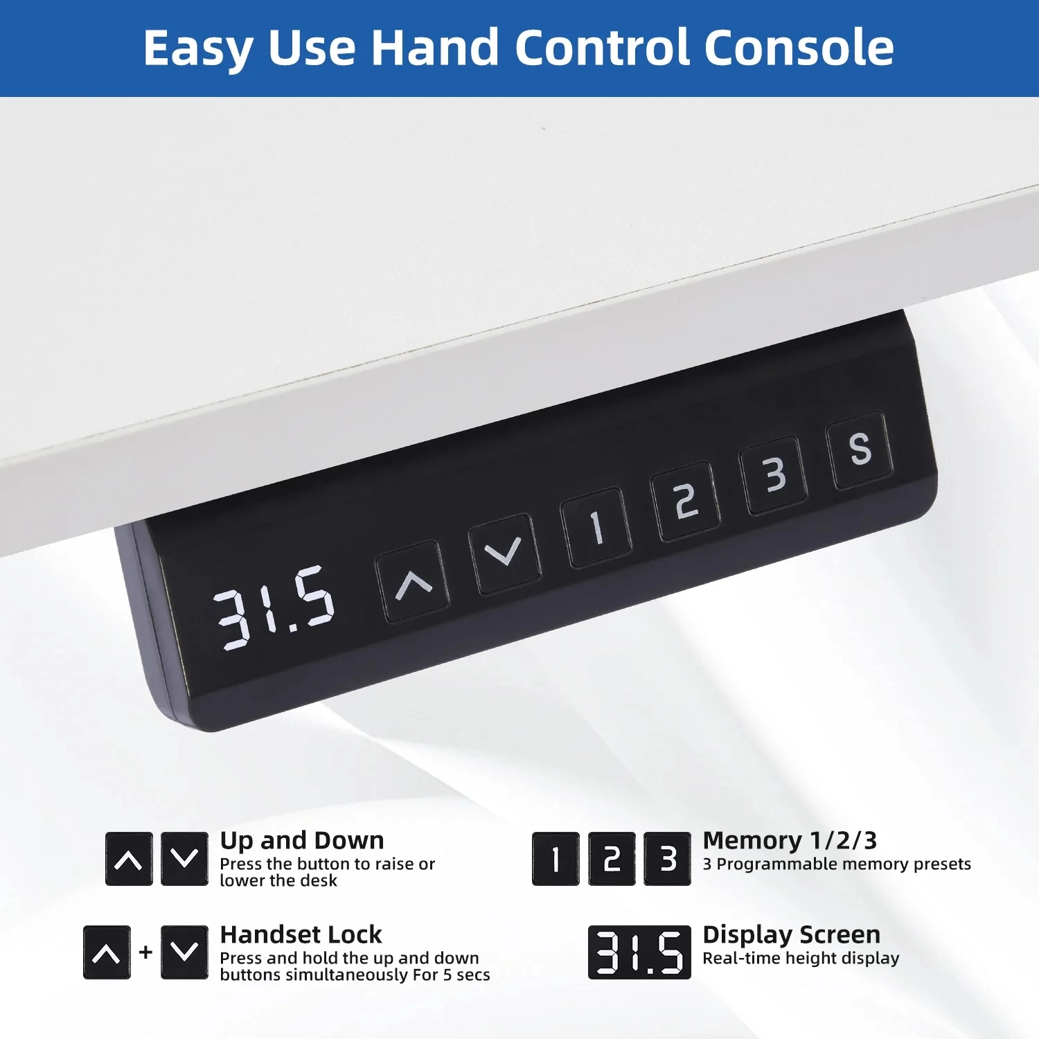 Factory Adjustable Standing Desk Stand up Mechanism Height Office Table Metal Single Motor Office Furniture Modern School Desk